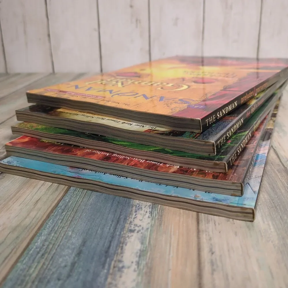 The Sandman Vol 1-5 Neil Gaiman Vertigo TPB Graphic Novel Lot